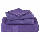 vidaXL 10 db lila FROGN mosdótörlő 30 x 30 cm 360 g/m²