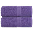 vidaXL 2 db lila vendégtörölköző FROGN 30 x 50 cm 360 g/m²