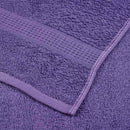 vidaXL 4 db lila FROGN kéztörlő 50 x 100 cm 360 g/m²