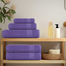 vidaXL 10 db lila FROGN zuhanytörölköző 70 x 140 cm 360 g/m²