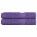 vidaXL 2 db lila szaunatörölköző FROGN 80 x 200 cm 360 g/m²