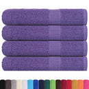 vidaXL 4 db lila szaunatörölköző FROGN 80 x 200 cm 360 g/m²