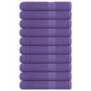 vidaXL 10 db lila szaunatörölköző FROGN 80 x 200 cm 360 g/m²