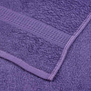 vidaXL 10 db FROGN törölköző lila 100 x 200 cm 360 g/m²