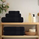 vidaXL 2 db fekete FROGN mosdótörölköző 30 x 30 cm 360 g/m²