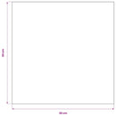 vidaXL 2 db fekete FROGN mosdótörölköző 30 x 30 cm 360 g/m²