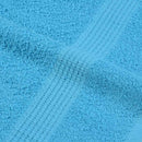 vidaXL 10 db türkizkék FROGN fürdőlepedő 100 x 150 cm 360 g/m²