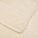 vidaXL 10 db krémszínű FROGN mosdótörlő 30 x 30 cm 360 g/m²