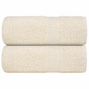 vidaXL 2 db krémszínű vendégtörölköző FROGN 30 x 50 cm 360 g/m²