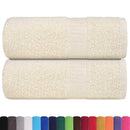 vidaXL 2 db krémszínű vendégtörölköző FROGN 30 x 50 cm 360 g/m²