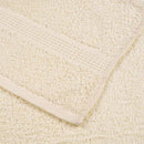 vidaXL 10 db FROGN vendégtörölköző krémszínű 30 x 50 cm 360 g/m²
