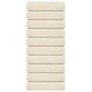 vidaXL 10 db krémszínű FROGN kéztörlő 50 x 100 cm 360 g/m²