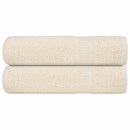 vidaXL 2 db krémszínű FROGN zuhanytörölköző 70 x 140 cm 360 g/m²