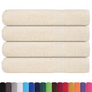 vidaXL 4 db krémszínű FROGN törölköző 100 x 200 cm 360 g/m²