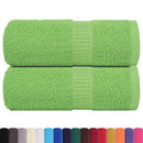 vidaXL 2 db FROGN mosdótörlő almazöld 30 x 30 cm 360 g/m²