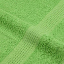 vidaXL 2 db FROGN vendégtörölköző almazöld 30 x 50 cm 360 g/m²