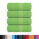 vidaXL 4 db FROGN vendégtörölköző almazöld 30 x 50 cm 360 g/m²