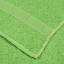 vidaXL 4 db FROGN mintás kéztörlő almazöld 50 x 100 cm 360 g/m²