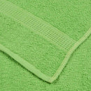 vidaXL 10 db FROGN kéztörlő almazöld 50 x 100 cm 360 g/m²