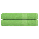 vidaXL 2 db FROGN szaunatörölköző almazöld 80 x 200 cm 360 g/m²