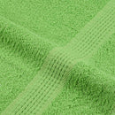 vidaXL 10 db FROGN törölköző almazöld 100 x 200 cm 360 g/m²