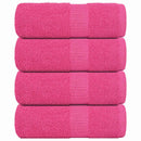 vidaXL 4 db rózsaszín FROGN mosdótörölköző 30 x 30 cm 360 g/m²