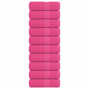 vidaXL 10 db rózsaszín FROGN mosdótörölköző 30 x 30 cm 360 g/m²