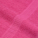 vidaXL 10 db FROGN törölköző rózsaszín 100 x 200 cm 360 g/m²