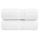 vidaXL prémium mosdótörölköző SOLUND 2 db fehér 30 x 30 cm 600 g/m²