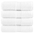 vidaXL 4 db prémium SOLUND mosdótörölköző fehér 30 x 30 cm 600 g/m²