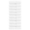 vidaXL 10 db prémium vendégtörölköző SOLUND fehér 30 x 50 cm 600 g/m²