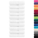 vidaXL prémium vendégtörölköző SOLUND 50 db fehér 30 x 50 cm 600 g/m²