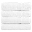 vidaXL prémium kéztörlő SOLUND 4 db fehér 50 x 100 cm 600 g/m²
