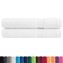vidaXL prémium szaunatörölköző SOLUND 2 db fehér 80 x 200 cm 600 g/m²