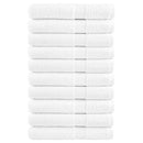 vidaXL prémium szaunatörölköző SOLUND 10 db fehér 80 x 200 cm 600 g/m²