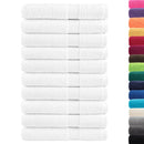 vidaXL prémium szaunatörölköző SOLUND 10 db fehér 80 x 200 cm 600 g/m²