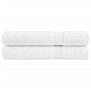 vidaXL prémium törölköző SOLUND 2 db fehér 100 x 200 cm 600 g/m²