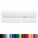 vidaXL prémium törölköző SOLUND 2 db fehér 100 x 200 cm 600 g/m²