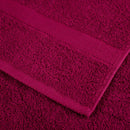 vidaXL 4 db prémium SOLUND mosdótörlő bordó 30 x 30 cm 600 g/m²