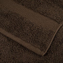 vidaXL prémium fürdőlepedők SOLUND 10 db barna 100 x 150 cm 600 g/m²