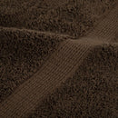 vidaXL prémium fürdőlepedők SOLUND 10 db barna 100 x 150 cm 600 g/m²