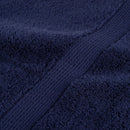 vidaXL prémium zuhanytörölköző SOLUND 10 db sötétkék 70 x 140 cm 600 g/m²