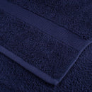 vidaXL 4 db prémium SOLUND törölköző sötétkék 100 x 200 cm 600 g/m²