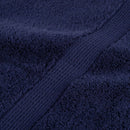 vidaXL 4 db prémium SOLUND törölköző sötétkék 100 x 200 cm 600 g/m²