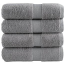 vidaXL 4 db prémium vendégtörölköző SOLUND szürke 30 x 50 cm 600 g/m²