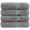 vidaXL 4 db prémium SOLUND kéztörlő szürke 50 x 100 cm 600 g/m²