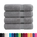 vidaXL 4 db prémium SOLUND kéztörlő szürke 50 x 100 cm 600 g/m²