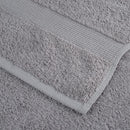 vidaXL 2 db prémium fürdőlepedő SOLUND szürke 70 x 140 cm 600 g/m²