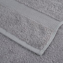 vidaXL 2 db prémium törölköző SOLUND szürke 100 x 200 cm 600 g/m²