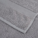 vidaXL 4 db prémium SOLUND törölköző szürke 100 x 200 cm 600 g/m²
